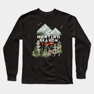 Hunting Season Again Long Sleeve T-Shirt